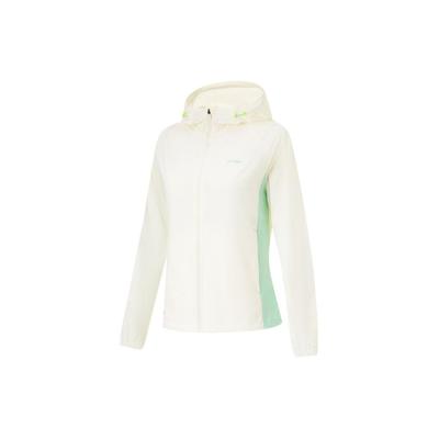 Li Ning Protection Ultraviolette Doux Respirant Confortable Simple Sports Fitness Léger UPF50+ Vêtements de Protection Solaire Femmes hauts AFDU164-4