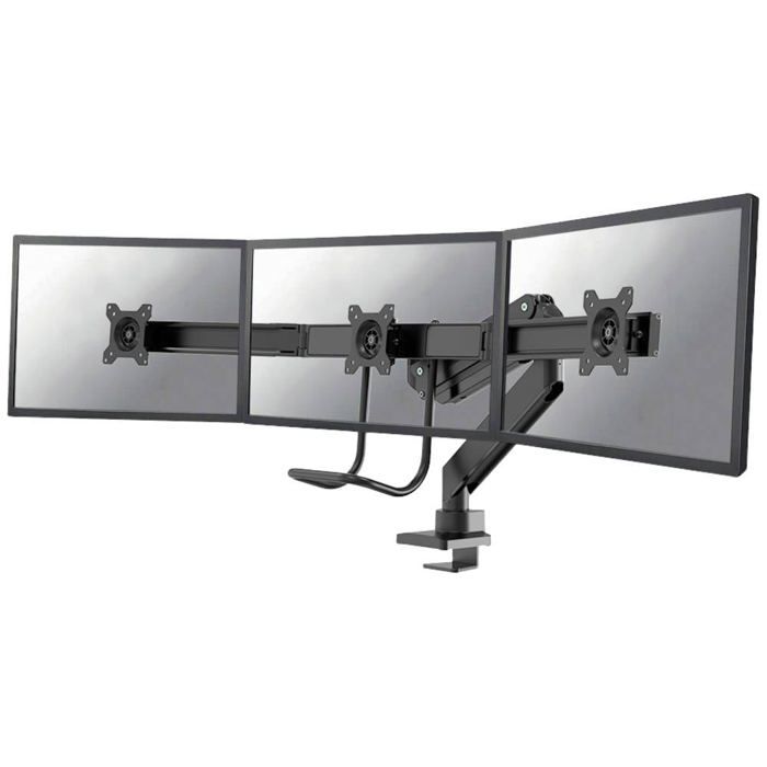 Support de bureau - NEWSTAR - NM-D775DX3 - 3 écrans LCD - Noir - 17 -24
