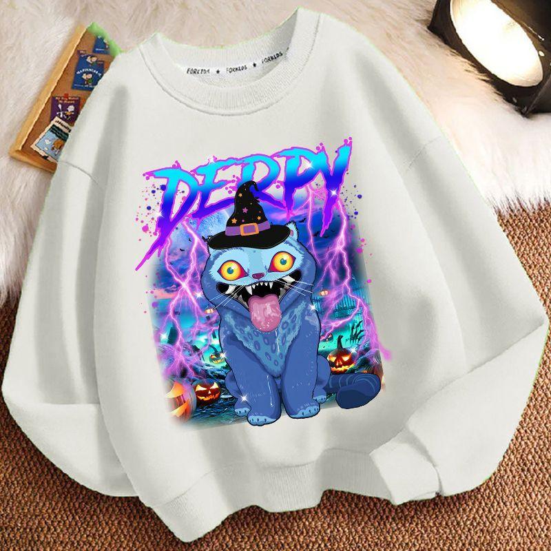 

Children s Witch Hunt Team Hoodie, Spring and Autumn Boys and Girls Casual Long-sleeved Top 110