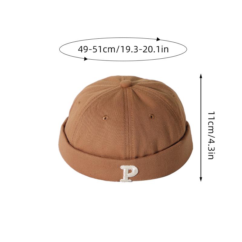 Nowe Czapki Dziecięce Bez Daszka z Nadrukiem Liter Jednokolorowe Chłopięce Dziewczęce Czapki Hip Hopowe Harajuku Cool Regulowane Dziecięce Czapki Beanie