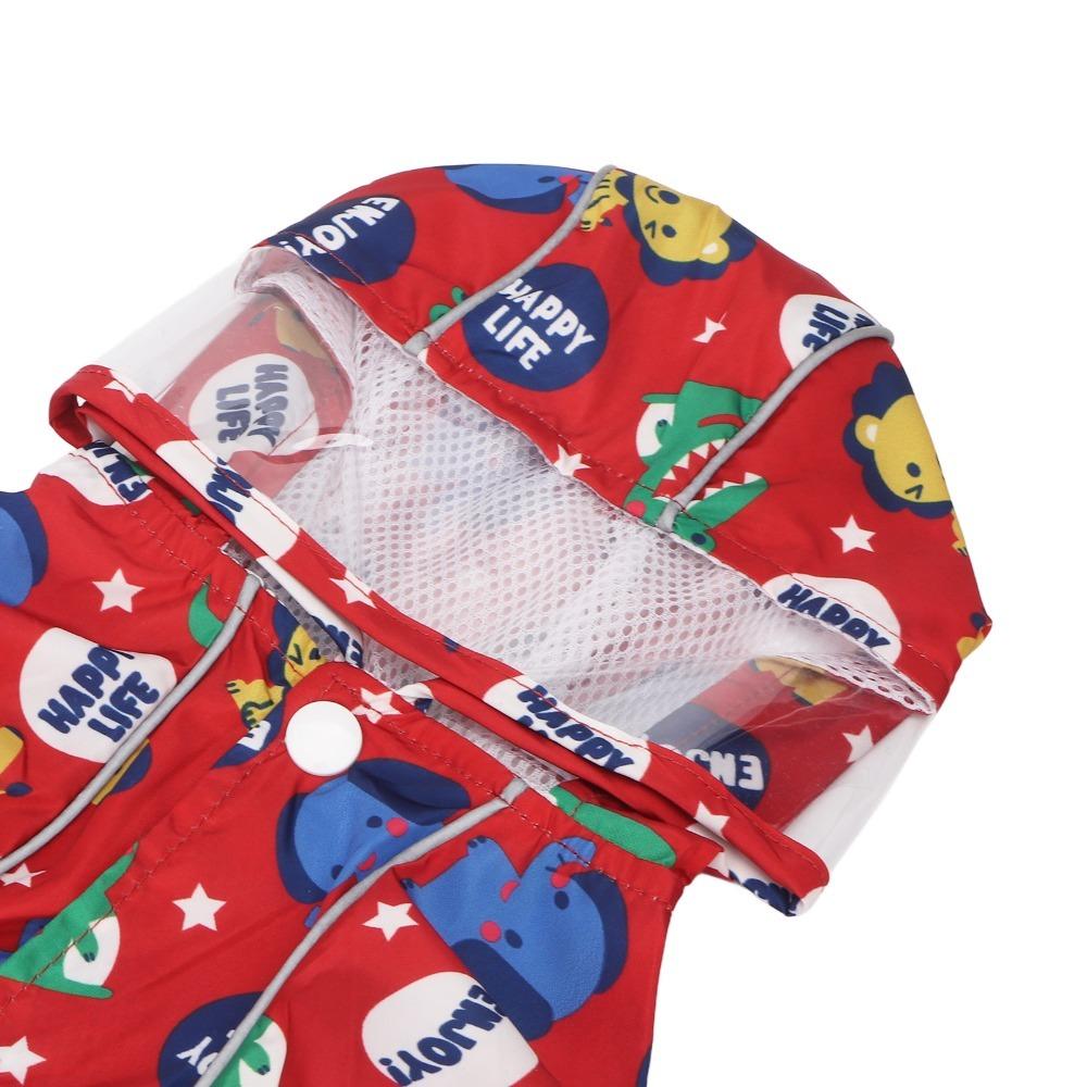 Full Belly Wrap Pet Rainwear Foot Cover Integrated Dog Poncho Pet Rain Coat  Rainy Day Outdoor Trip