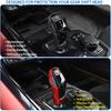 Real Carbon Fiber Gear Shifter Head Cover Fit for Toyot@ Supr@ GR A90 A91 MK5 2019-2024, Gear Shift Knob Cover Interior Gear Shifter Head Decoration