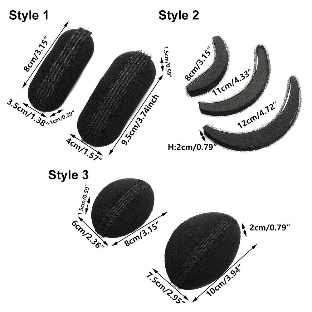Hair Styling Tool Hair Roots Pad Fluffy BB Hair Clip Puff Hair Head Cushion Volume Hair Base