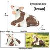 Realistic Farm Animal Model Set: Dairy Cow, Simmental Bull, Yellow Cattle, Fighting Bull, Water Buffalo, Yak