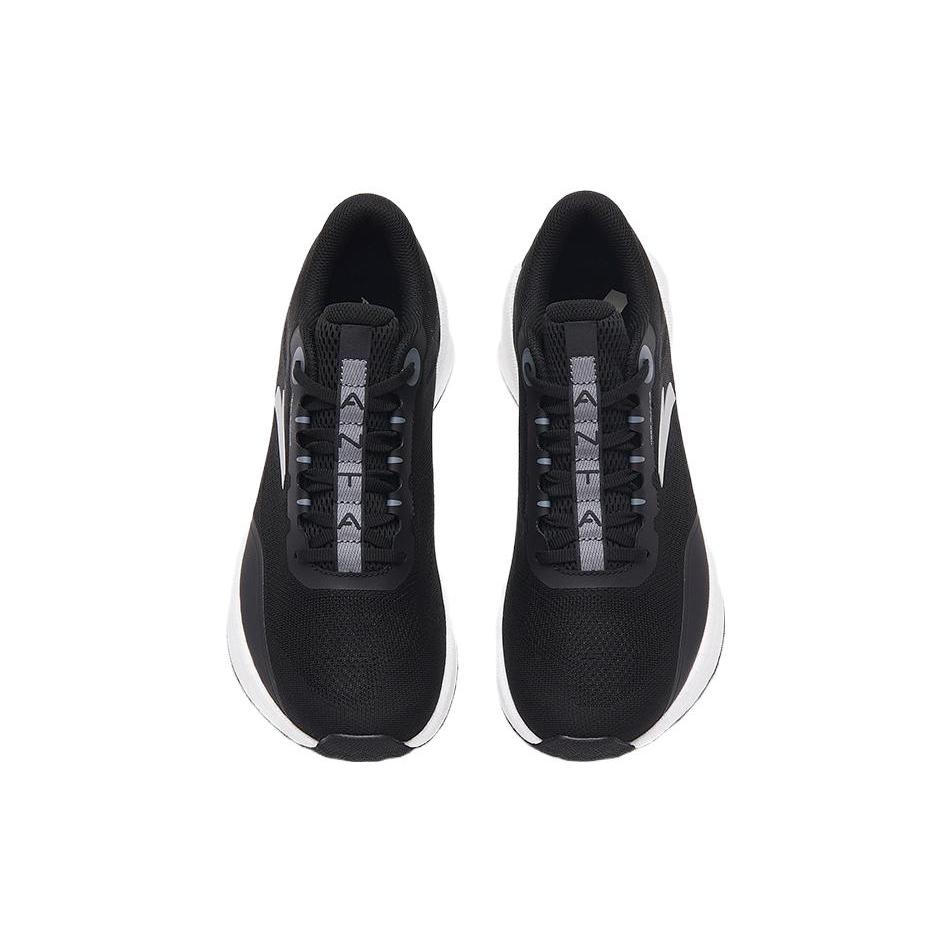 Anta Innovation Run 4 Comfortable Leather Slip Resistant, Abrasion Resistant, Breathable Low Top Running Shoes Men's 112335585-6