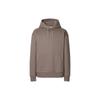 Solid Color Kangaroo Pocket Hooded Sweatshirt Men Sweatshirt Khaki 437317-33