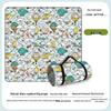 Waterproof Oxford Picnic Mat - Portable, Machine Washable, Perfect for Camping, Beach, Outdoor Activities