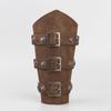 PU Leather Arm Guards Armband Steampunk Knight Role Play Costume Props Wrist Guard Medieval Bracers