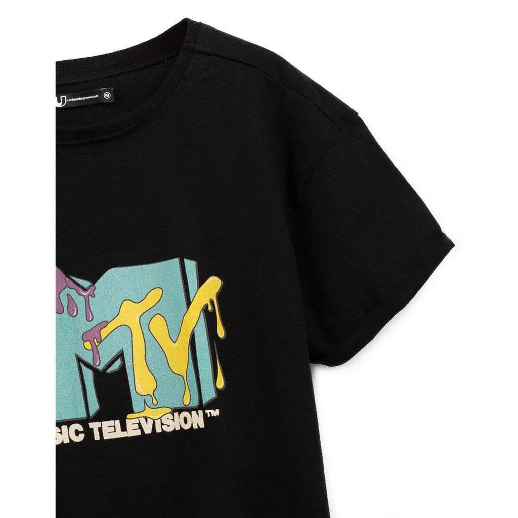 MTV Womens/Ladies Ice Cream Crop Top