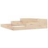 VidaXL Planter 107x107x27 Cm Solid Pine Wood 823913