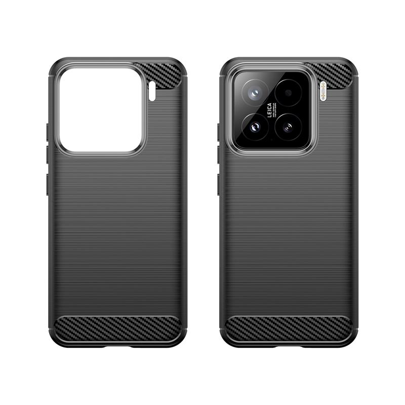 For Xiaomi 15 Case Cover Xiaomi15 Xiaomi Mi 15 Pro Capas New Phone Bumper Back Shockproof Carbon Fiber Soft TPU Fundas Xiaomi 15