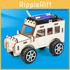 Science Experiment Diy Jeep Car Kit With Wooden Physics Gear For Childrens Stem Education