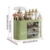 Makeup Storage Organizer Large Vanity Organization Dresser Cosmetic Storage Organizer For Perfume Brush Lipstick Skincare