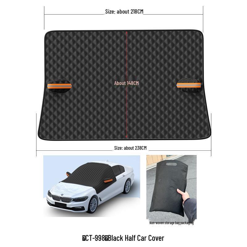 Thickened Car Windshield Snow Shield: Anti-Freeze Winter Protection Cover Default