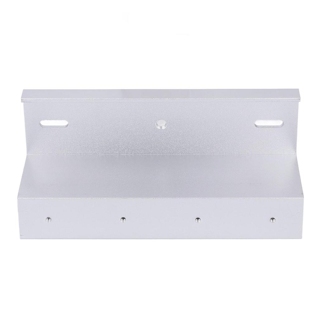 Electric Magnetic Lock Bracket 280KG Single Door Access Control Electromagnetic Lock Holder Stand for Upper and Lower Frameless Glass Door