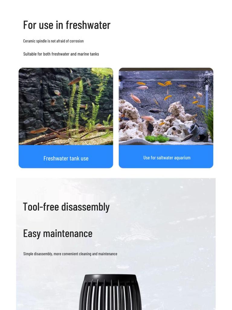 Jebo Bluetooth MP Reef Tank Wave Maker Pump