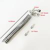 2" OD64mm Reflux Homebrew Coil Condenser Dimroth With 2"Sight Glass Diopter For Moonshine Distillation Column Cooling Coil SS304