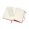 Moleskine Notebook Classic Notebook Hardcover Lined Medium Size Scarlet Red QP050F2