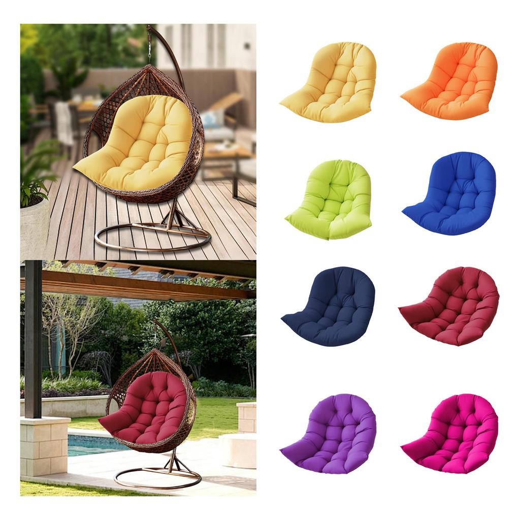 Egg Chair Cushion Comfortable Chair Seat Cushion for Indoor Garden Outdoor