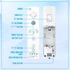 2 in 1 For Nintendo Wii Controller Set Optional Motion Plus Joystick Wireless Remote Gamepad with Silicone Case Video Game