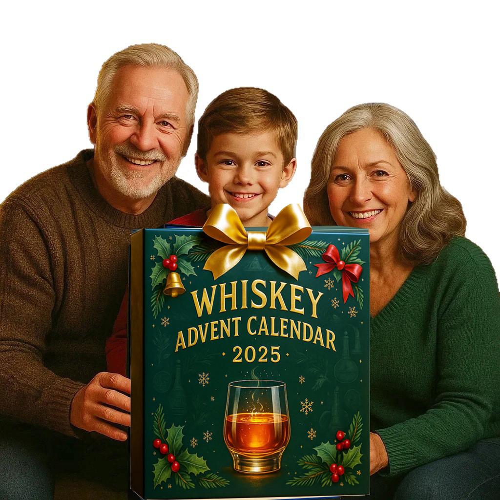 Pivní adventní kalendář Vánoční whisky adventní kalendář