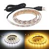 5V USB 2835 Warm White LED Strip for TV, Cabinet & Wardrobe Décor
