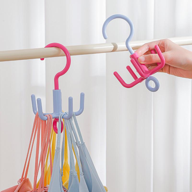 Creative Can Be Connected To The Closet Bags Coat Hooks Household Multi-purpose Five-claw Hooks Multifunctional Coat and Hat Organizer