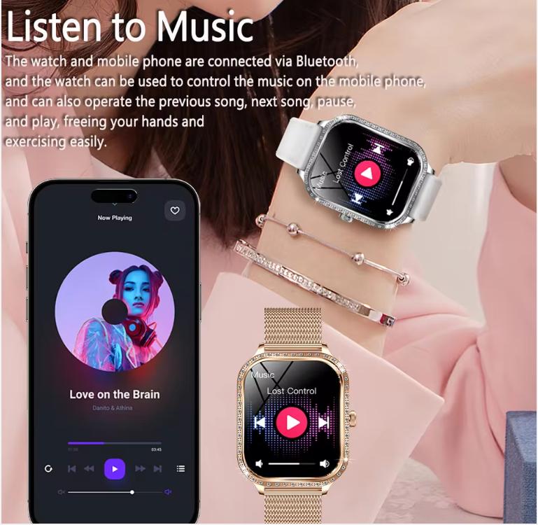 Xiaomi New For HUAWEI FIT3 Smart Watch Women 1.75" HD Display Heart Rate Sport Fitness IP68 Waterproof BT Call Smartwatch For Lady Gift