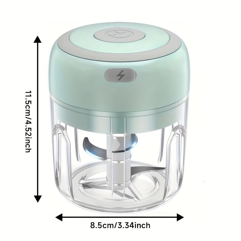 Electric Garlic Chopper, USB Charging Masher, Suitable for Garlic, Ginger, Onions, Vegetables