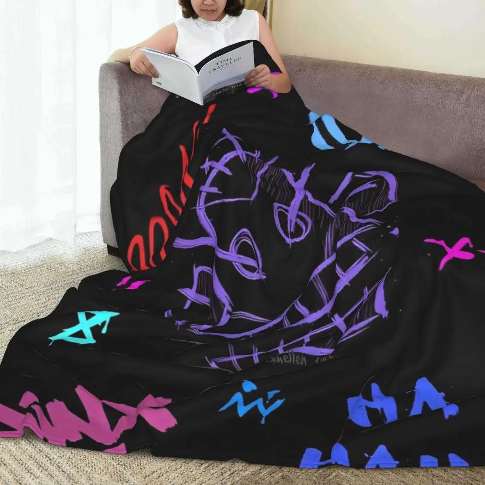 Soft Warm Blankets Travel Jinx Arcane Bedding Throws Flannel Bedspread For Home Decor Novelty Sofa Bed Cover