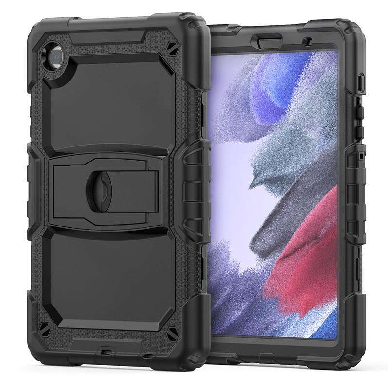 Silicone Tablet Case Galaxy Tab A7 Lite T225PC With Kickstand Shockproof Full Cover In Multiple Colors