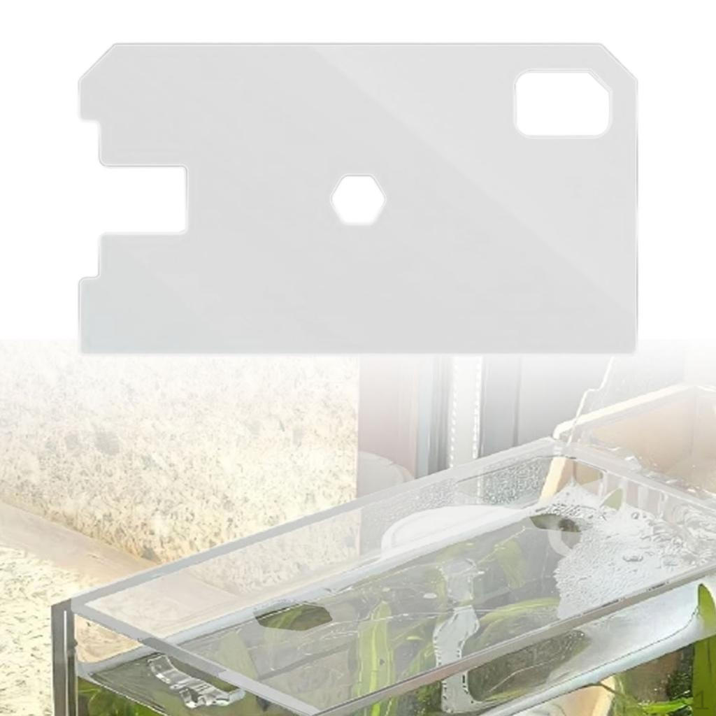 Tank Cover Aquarium Top Acrylic Anti Jump Transparent Stable Easy Installation DIY Lid