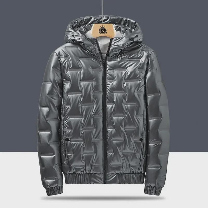 Herrenmode Marke Kapuzen Winter Baumwolljacke