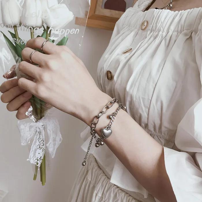 Vintage Gold Color Cuff Bracelet Set of 4 Stainless Steel Butterfly Bracelet Combination Fashion Elegant Bracelet Jewelry Gifts