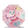 Egg Party Children's Umbrella for Boys and Girls, Long-Handle Umbrella for Elementary School Students, Sun Protection Cartoon Lightweight Umbrella