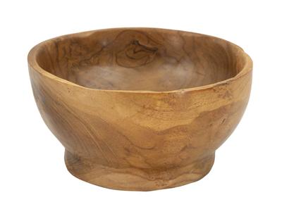 Teak Butot Tray Cm Ø 15X8