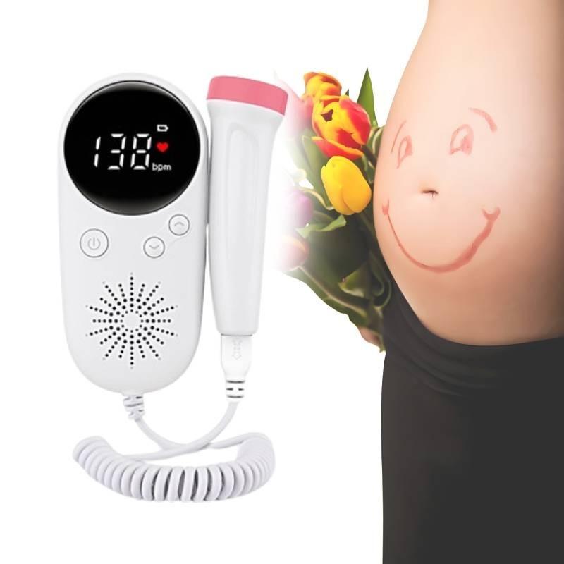 Prenatal Fetal Household Heart Monitor Display Fetus Voice Meter Woman Pregnant