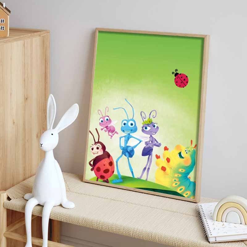 Disney Diamond Painting Illustrations of The Bugs From Time 5D DIY Full Round Diamond Mosaic Cartoon Embroidery Artwork for Home Decor