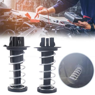 2pcs Hood Cover Spring Hood Buffer Replacement OE A2048800127 Automobile Hood Cover Spring Black