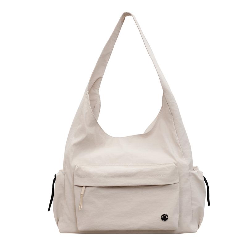 Women's Bag Large Capacity Tote Bag Solid Color Handbag Underarm Bag
