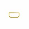 Rear Seat Armrest Water Cup Panel 1* For Ford F150 F-150 2015- Bright Yellow