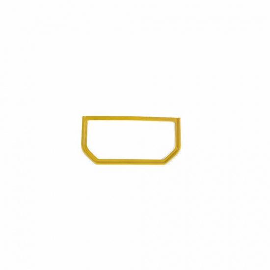 Rear Seat Armrest Water Cup Panel 1* For Ford F150 F-150 2015- Bright Yellow