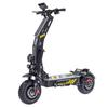 Patinete eléctrico T116 plus con motor de 8000 W, batería de 60 V y 40 Ah, velocidad máxima de 88 km/h, autonomía de 90 km, neumáticos de 14 pulgadas y diseño plegable.
