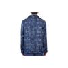 Li-Ning Embroidered Logo Sports Comfortable Long Sleeve Jacket Men Jacket Blue AFDP627-1