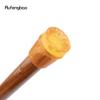 Yellow Flower Wooden Single Joint Fashion Wood Stick Decorative Cospaly Cane Halloween Crutch Wand Crosier 95cm
