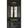 ATPRO Solvent-Resistant Never Rusting Aluminum Paint Mixing Ruler With Scale Bar Automotive Paint Use Spray Painting Tools
