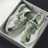 Men's Shoes Breathable Trendy Brand Mesh Sports Casual Thick Sole Youth Dissolution Dad Versatile Forrest Gump