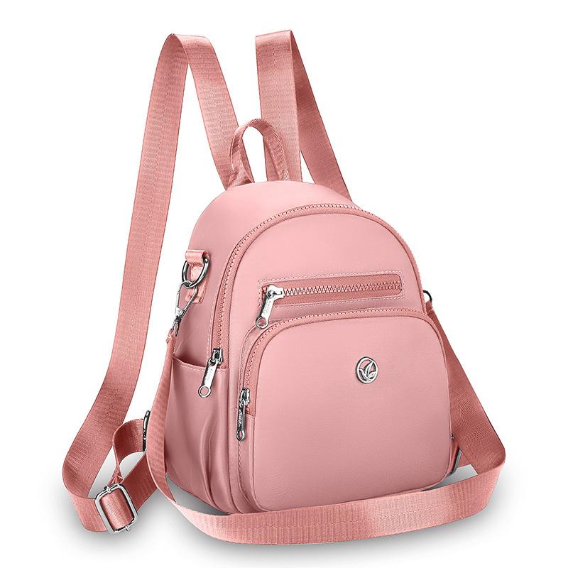 New Fashion Casual Women'S Backpack High Quality Soft Fabric Women'S Shoulder Bag Multi Functional Chest Bag Tote Bag For Women