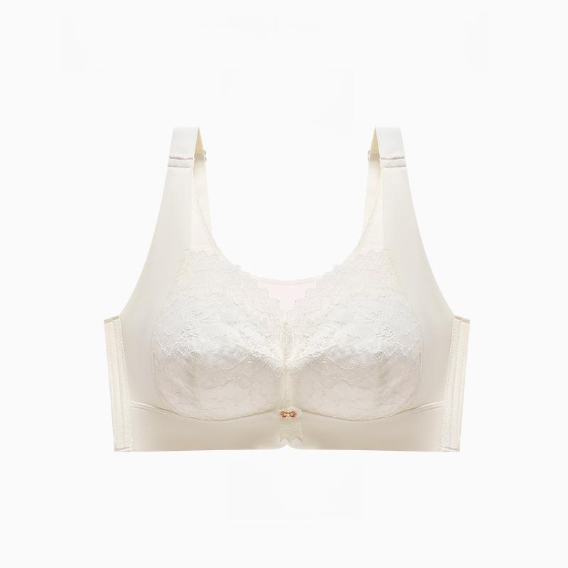 Stainless Steel Bra Women's Plus Size Thin Underwear Gathered Together for Collection Accessory Breast Anti Sagging Bra