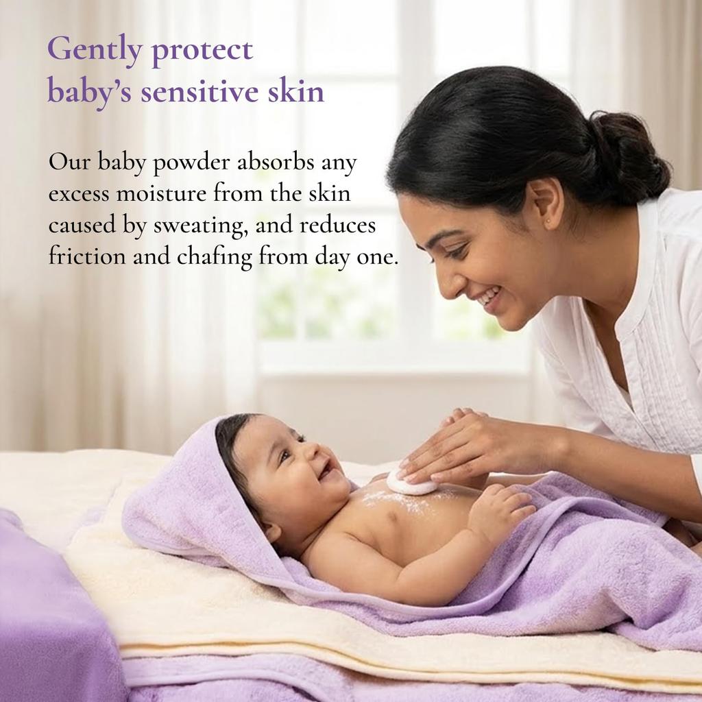Softsens Baby Powder For Newborns And Infants Absorbs Excess Moisture Reduces Chafing Pack Of 3 Total Volume 200G Each